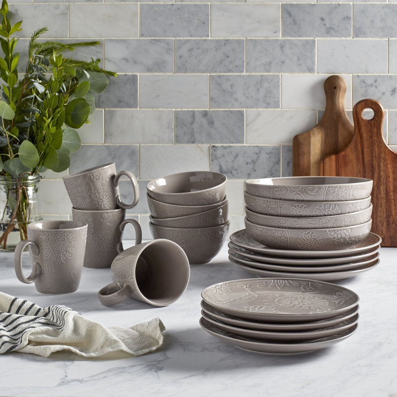 Bloomsbury Market Clovill 20 Piece Dinnerware Set, Service for 4